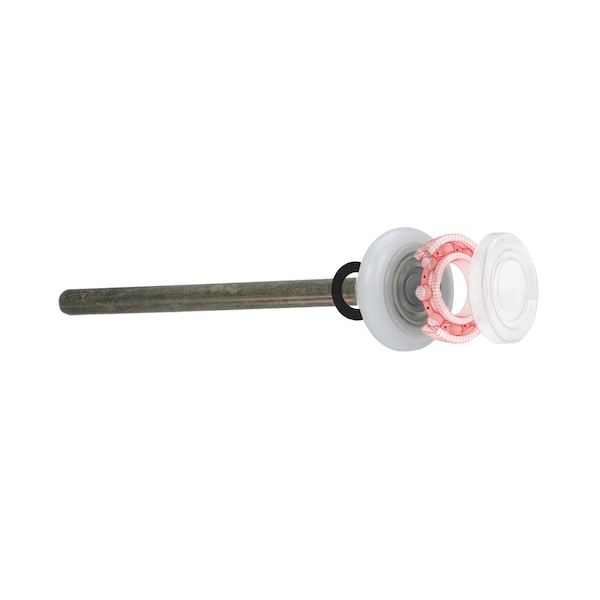 Dura-Lift Ultra-Life Max 2 in. Nylon Garage Door Roller w Sealed 6200ZZ Bearing & 7 in. Steel Stem (10-Pack) DLMR6200ZZ7 - main